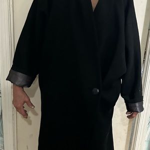 Valette Black XS/S Bat Sleeve Coatk